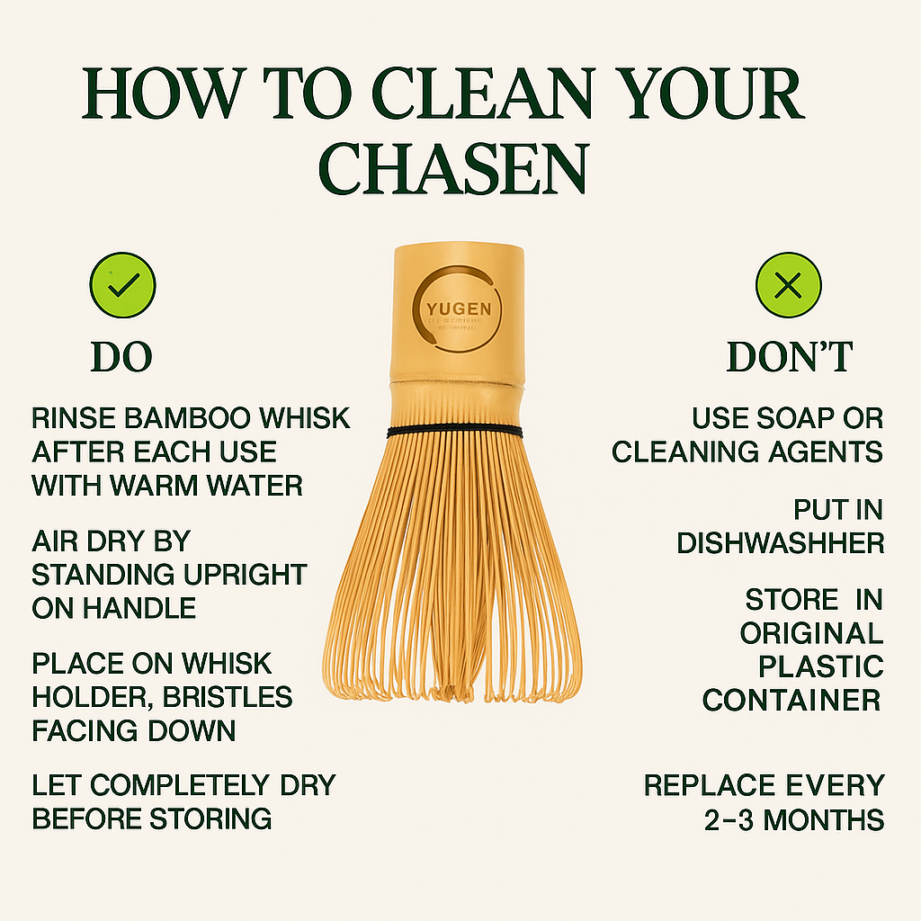 Matcha bamboo whisk (CHASEN)