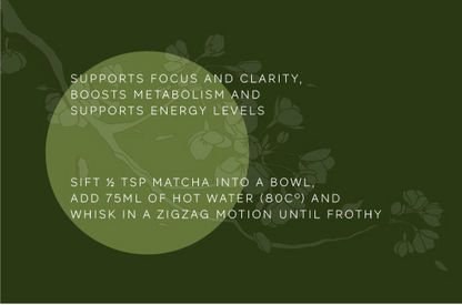 ORGANIC CEREMONIAL GRADE MATCHA - 100G
