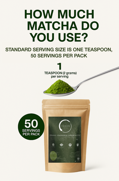 Organic Ceremonial Matcha from Shizuoka Japan (100g)