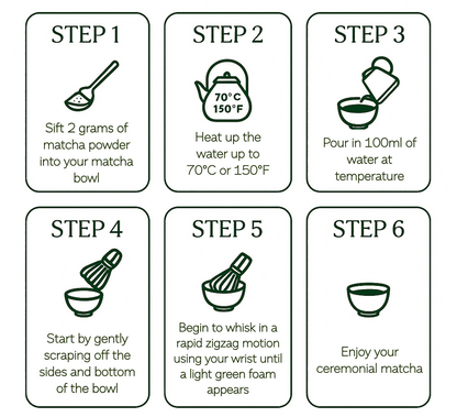 SORA Matcha Tea Bowl (CHAWAN)