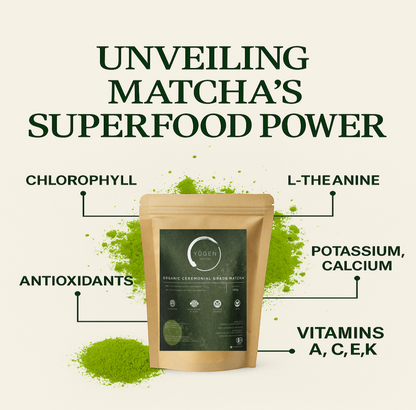 Organic Ceremonial Matcha from Shizuoka Japan (100g)