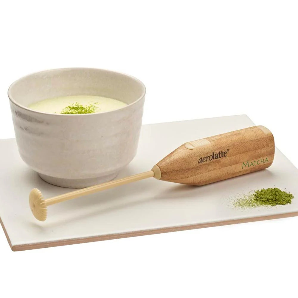Aerolatte Bamboo Matcha Whisk Milk Frother